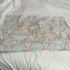 Pottery Barn Kids Organic Cotton Rainbow Standard Pillow Sham